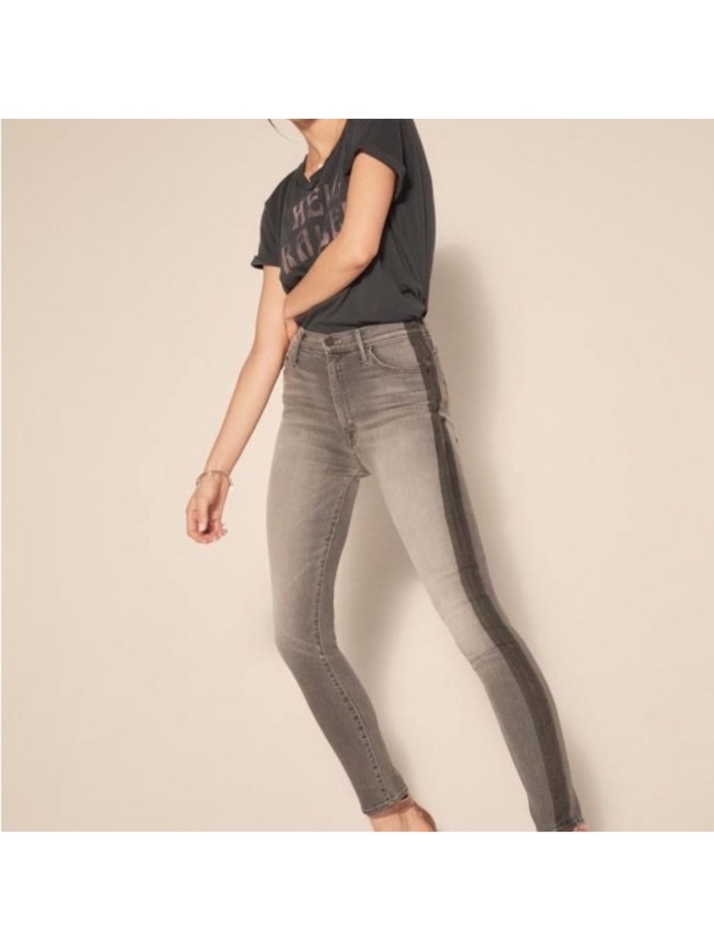 MOTHER Swooner High Rise Skinny Jeans 30